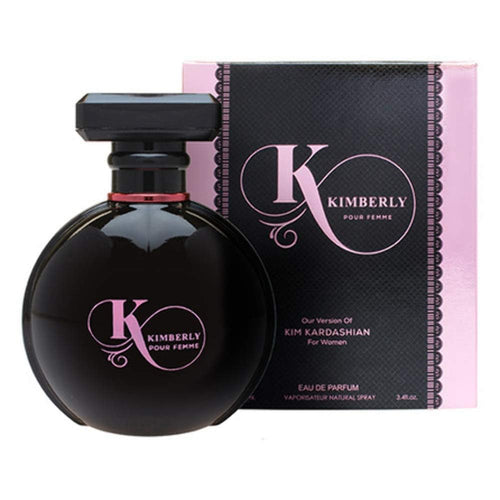 Kimberly Perfume for Women — Celebrity Pop Eau de Parfum Spray, Pink Grapefruit Peony Musk Fragrance, 3.4 Fl Oz / 100 ml