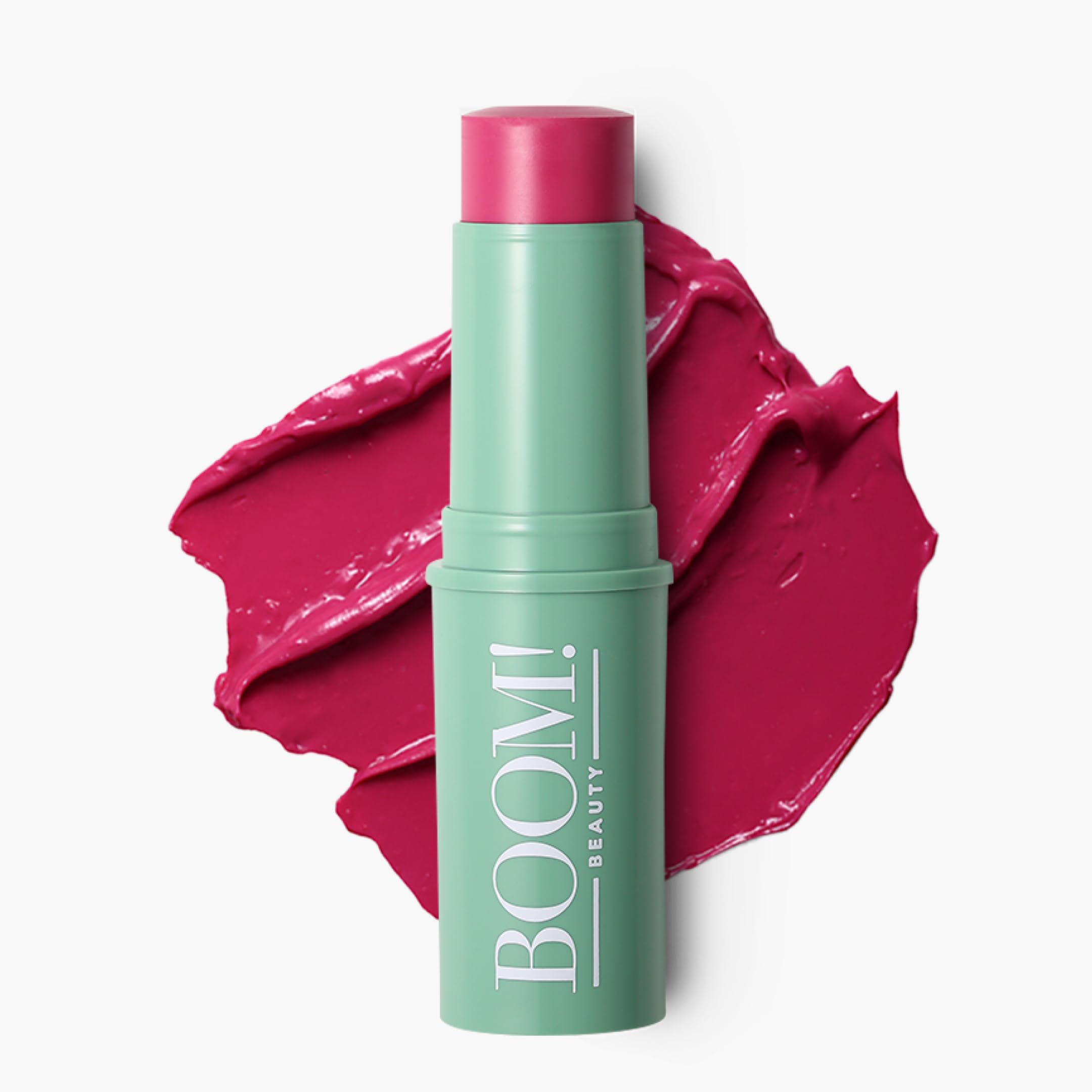 Boomstick Color® All-in-One Cream Blush for Cheeks, Eyes & Lips, Long Wearing, Blendable Makeup Blush Stick for Mature Skin, Cruelty Free Lip Cheek Tint with Skincare Benefits, Cindy Joseph Heritage