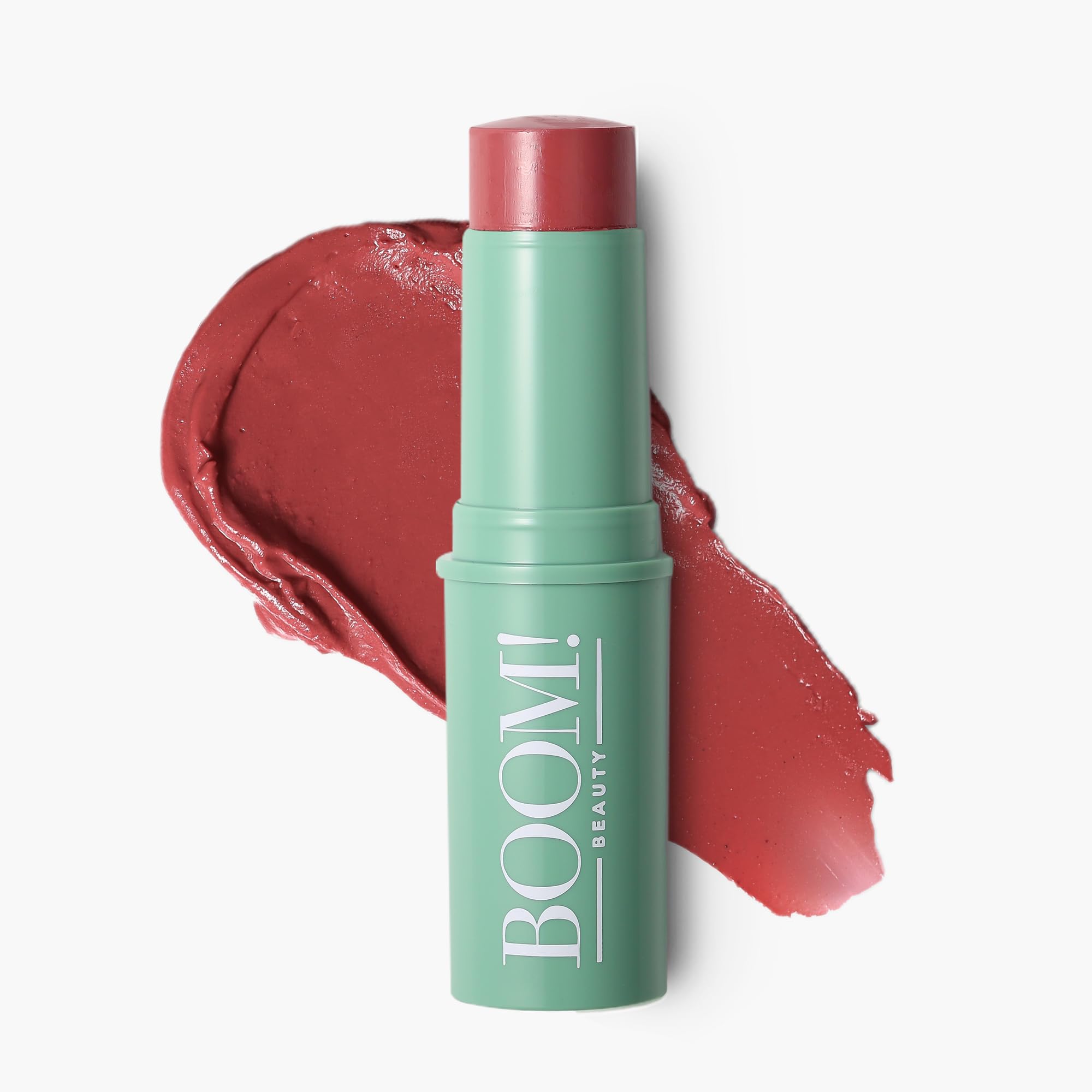Boomstick Color® All-in-One Cream Blush for Cheeks, Eyes & Lips, Long Wearing, Blendable Makeup Blush Stick for Mature Skin, Cruelty Free Lip Cheek Tint with Skincare Benefits, Cindy Joseph Heritage