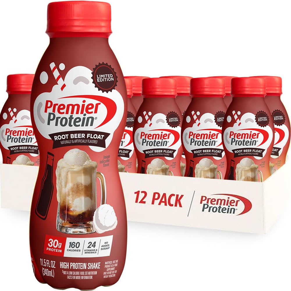 Premier Protein 30g High Protein Shake, Peaches & Cream, 12 Pack