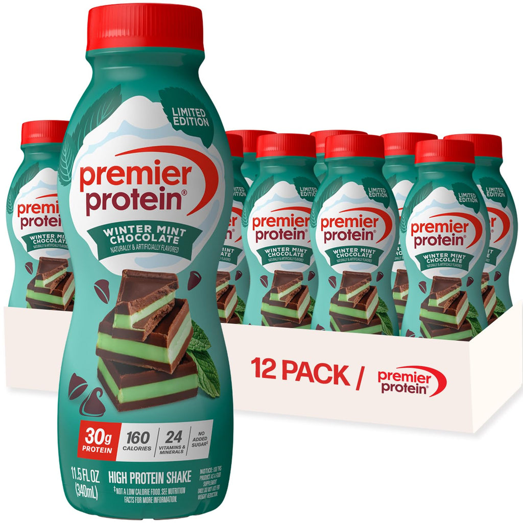 Premier Protein 30g High Protein Shake, Peaches & Cream, 12 Pack