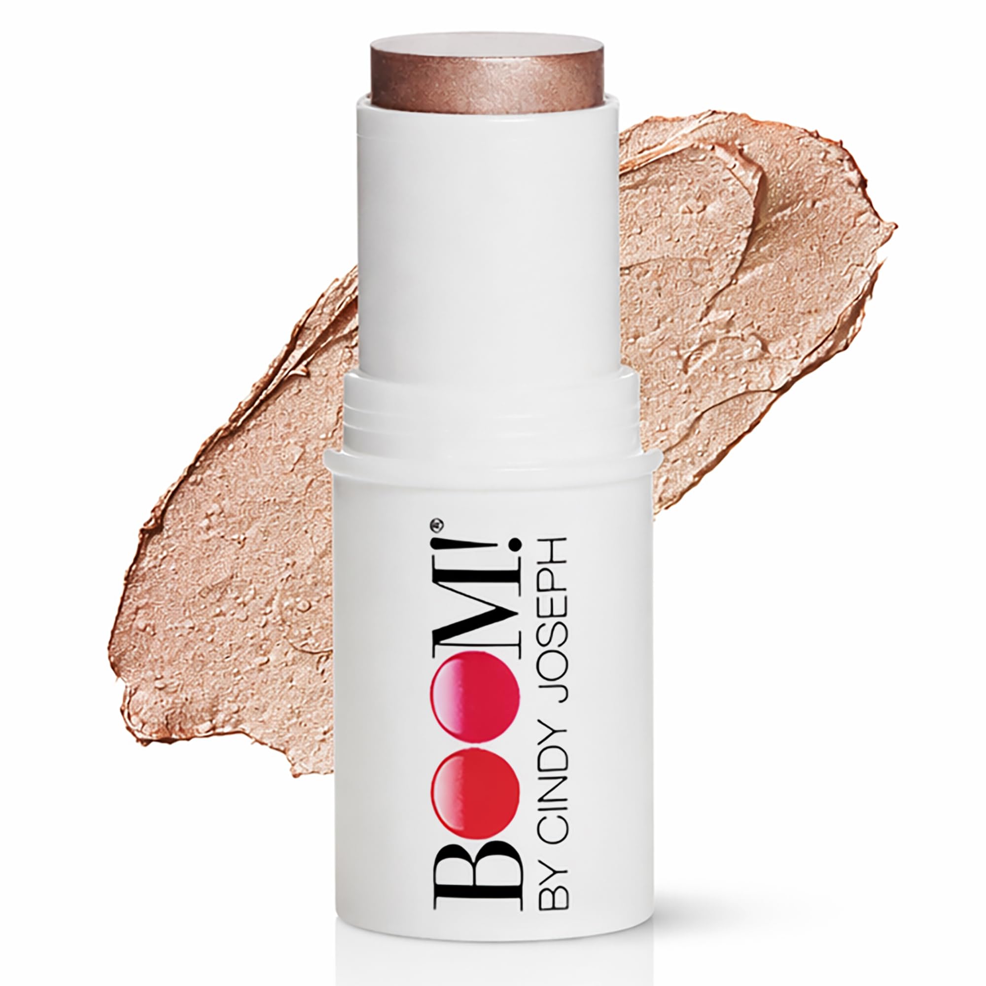 Boomstick Color® All-in-One Cream Blush for Cheeks, Eyes & Lips, Long Wearing, Blendable Makeup Blush Stick for Mature Skin, Cruelty Free Lip Cheek Tint with Skincare Benefits, Cindy Joseph Heritage