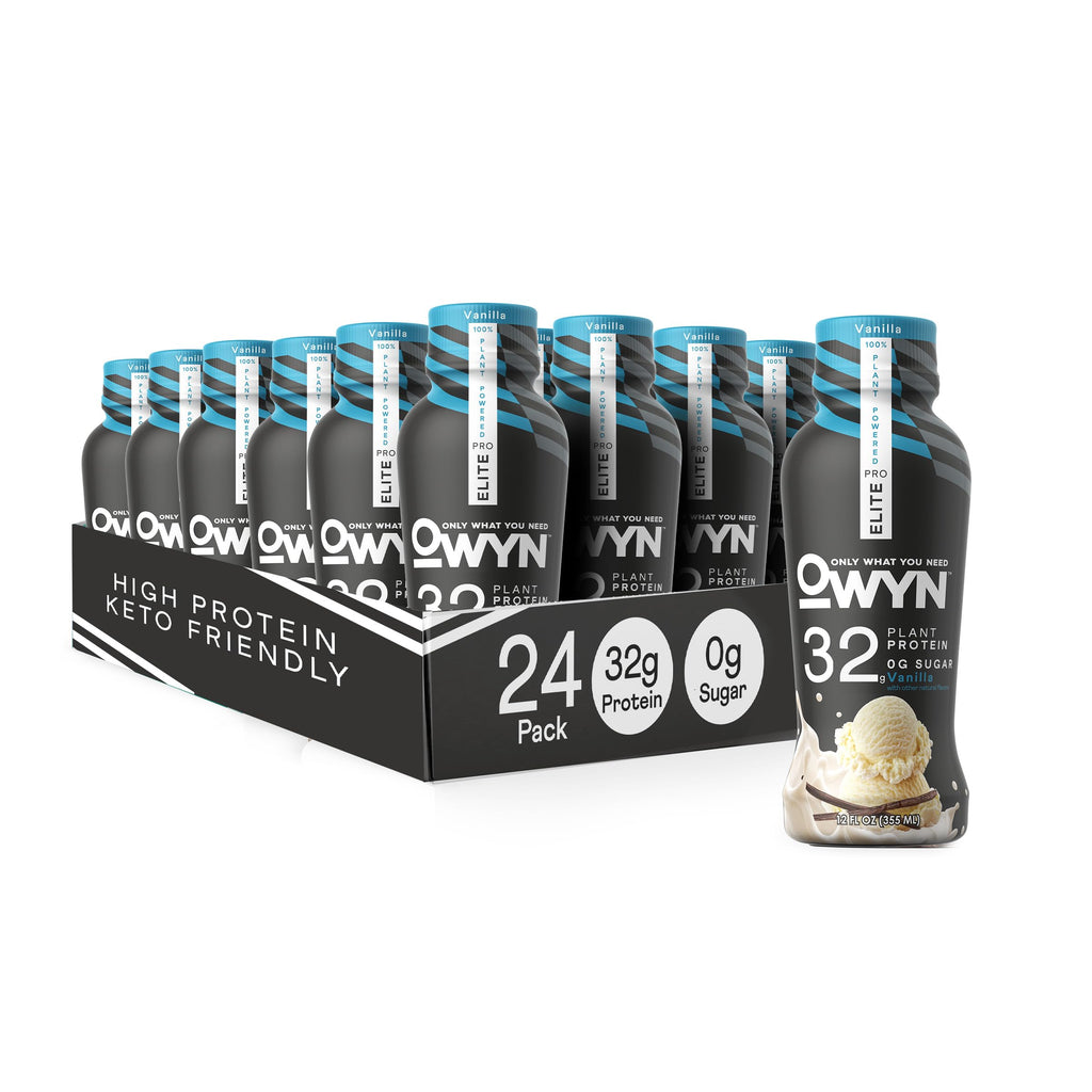 OWYN Only What You Need Cold Brew Coffee Flavored 20g Protein Shake, 12 Ct