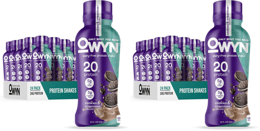 OWYN Only What You Need Cold Brew Coffee Flavored 20g Protein Shake, 12 Ct